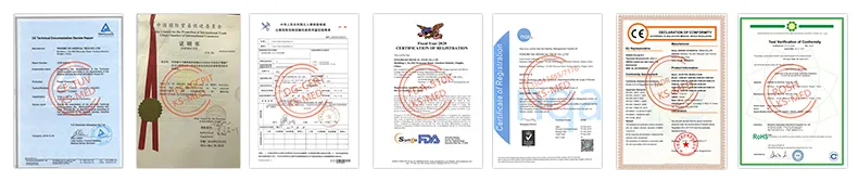 Certifications