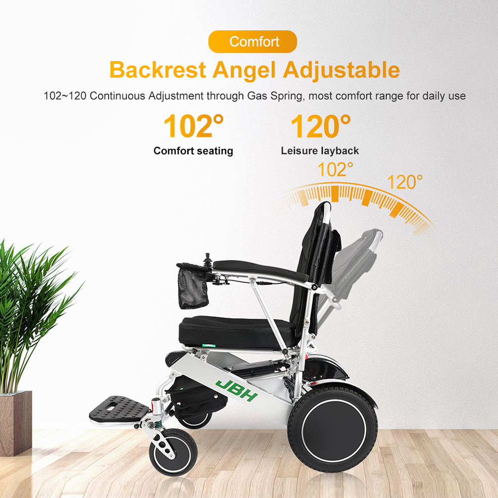 JBH D26 Health Care Supplies Motorized Electric Power Wheelchair for Disabled