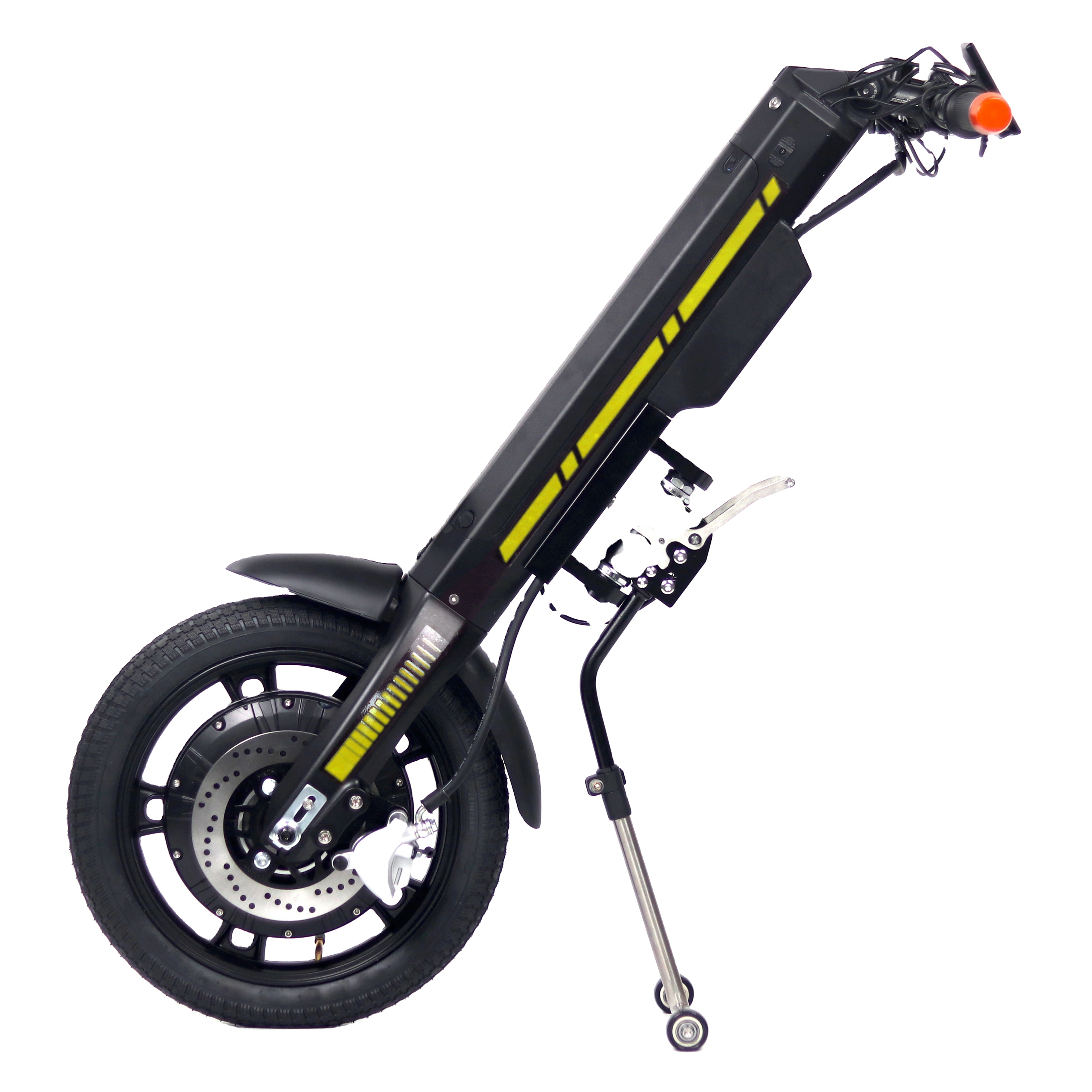 48V 800W Electric Wheelchair Handcycle One Wheel Hand Bike Handcycle Electric Wheelchair Tractor Wheelchair Front Drive