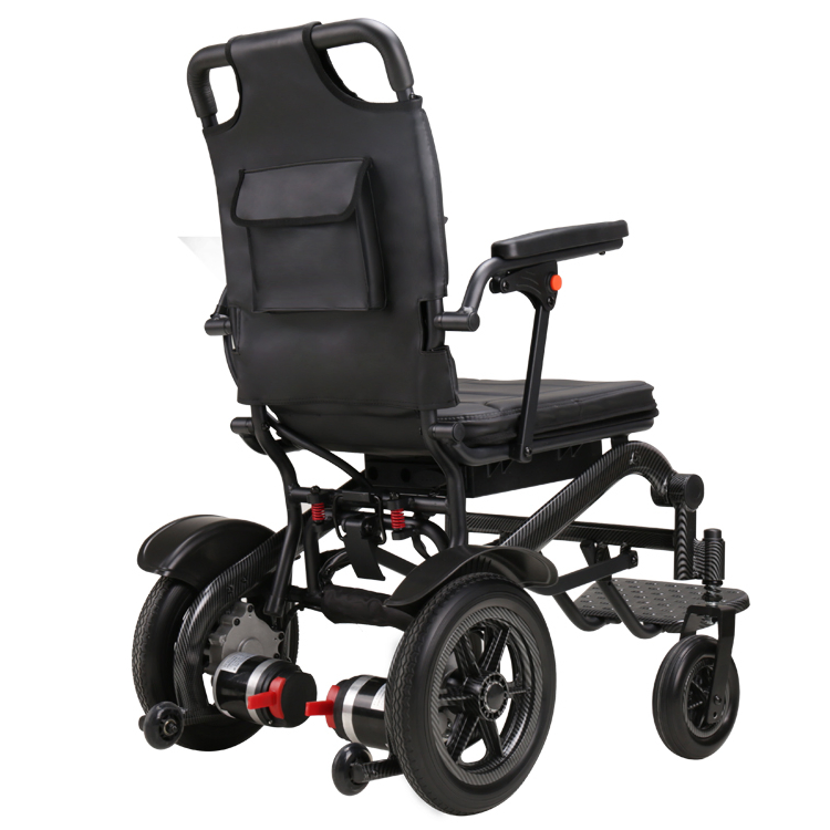 China Wholesale Power Fold Lightweight Travel Wheelchair All Terrain Wheelchair