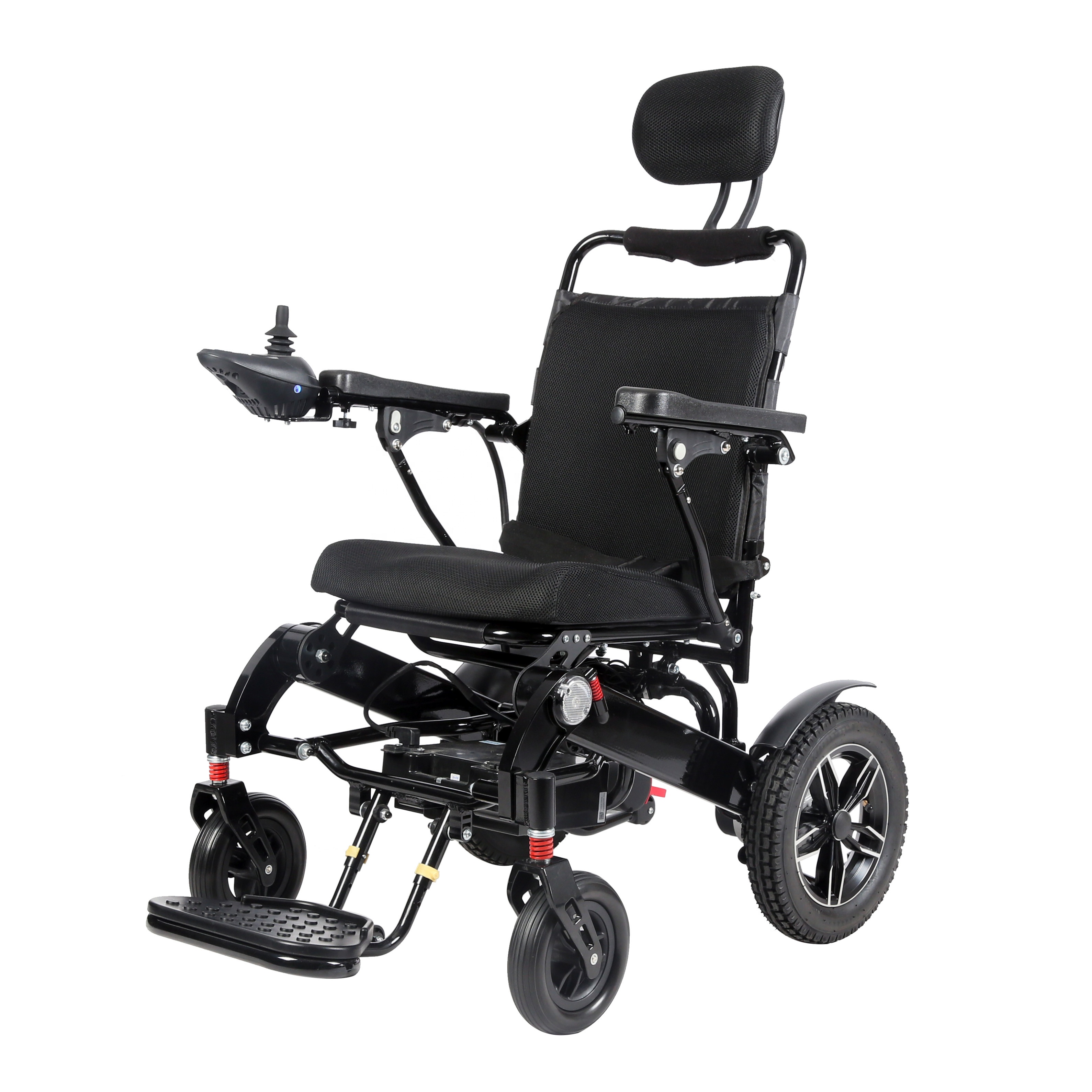 Topmedi Silla De Ruedas Electrica Reclining Wheelchair Tilt and Recline Wheelchair