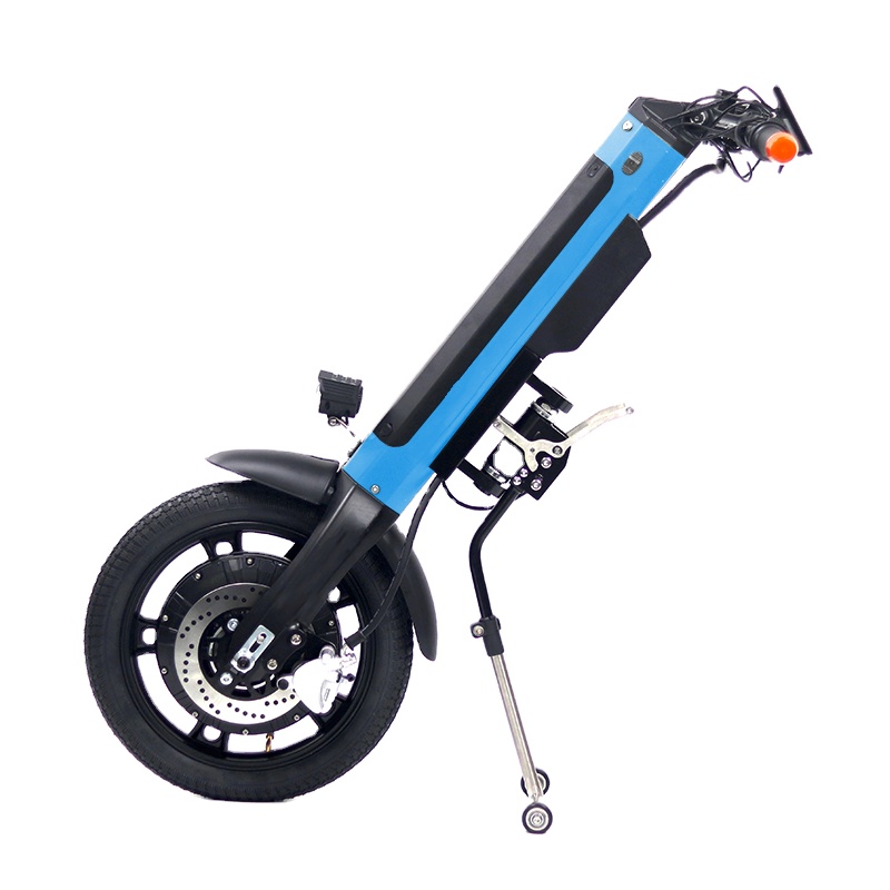 48V 800W Electric Wheelchair Handcycle One Wheel Hand Bike Handcycle Electric Wheelchair Tractor Wheelchair Front Drive