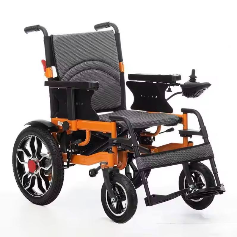 Handicapped Folding Motorized Automatic Power Electric Wheelchair For Disabled Silla De Ruedas Electrica Wheel Chair