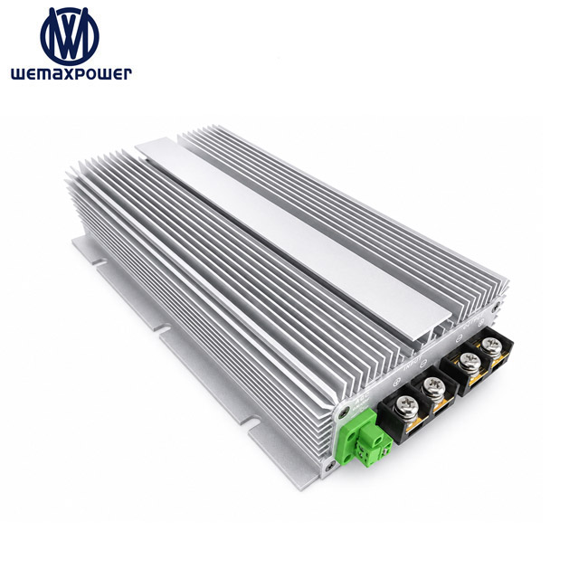 Waterproof 18-40V Input 24V 36V Step up Down 24vdc 50a Converter Dc24v 36Vdc to 24V 50amp Dc Dc Voltage Regulator
