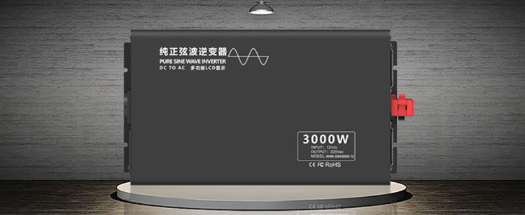 High Quality Peak Power 6000W Rate Power 3000w 12v 24v 36v 48v Dc to Ac 220v 230v 240v 3000 Watt Pure Sine Wave Power Inverter