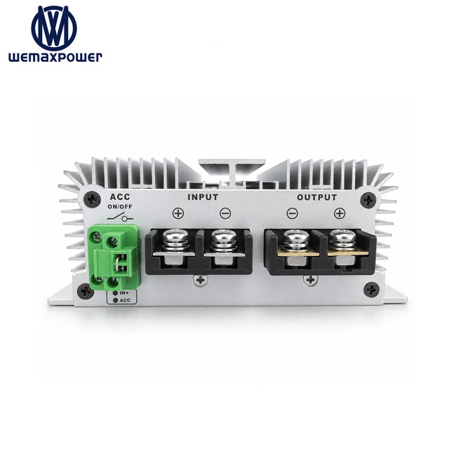 Waterproof 18-40V Input 24V 36V Step up Down 24vdc 50a Converter Dc24v 36Vdc to 24V 50amp Dc Dc Voltage Regulator