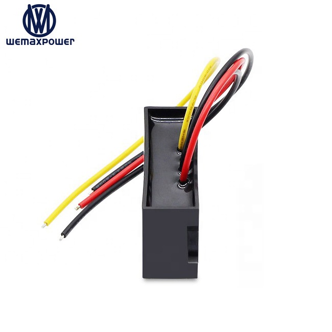 Waterproof Step up Down 12vdc 24vdc Voltage Regulator 3A 12/24v 12v 24v to 12v Buck boost Converter Dc Stabilizer