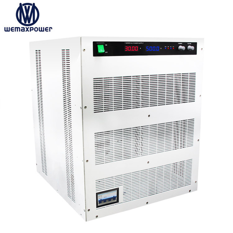 15000W 15KW 200V 75A & 250V 60A & 300V 50A & 375V 40A & 500V 30A Constant Current Constant Voltage Switching Dc Power Supply