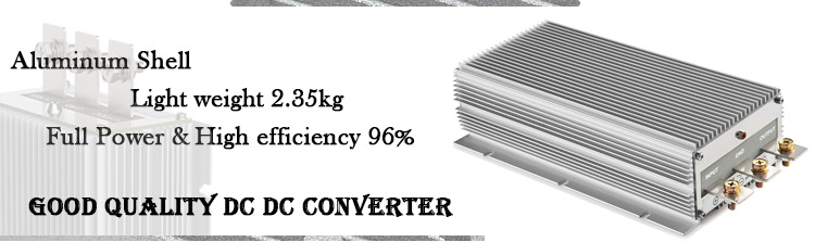High Power Car Voltage Regulator 100A 24Vdc to 13.8Vdc Buck Module DC/DC Converter Single Output Waterproof