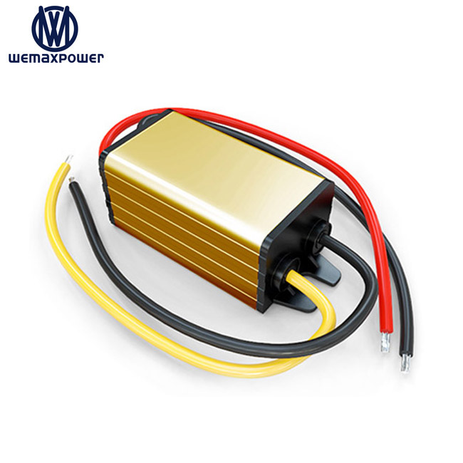 Waterproof IP67 Automotive Home Use 12V 24V Step-Down 5V 5A Single Phase Single Output DC/DC Converter