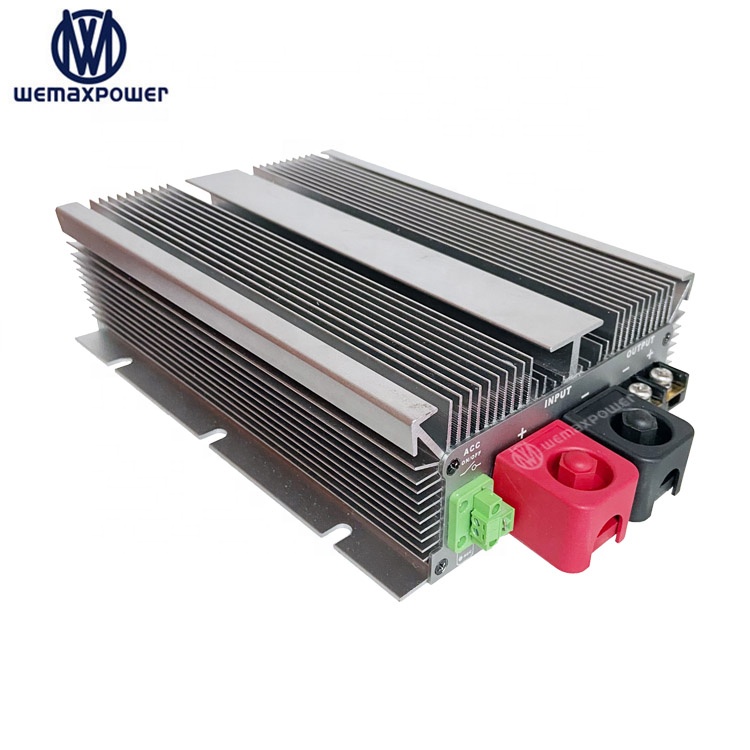 With 12.5V Low Voltage protection 12V to 58V Dc to Dc Step up boost Battery Charger for 48V Life-po4 RVs Auxiliary Battery