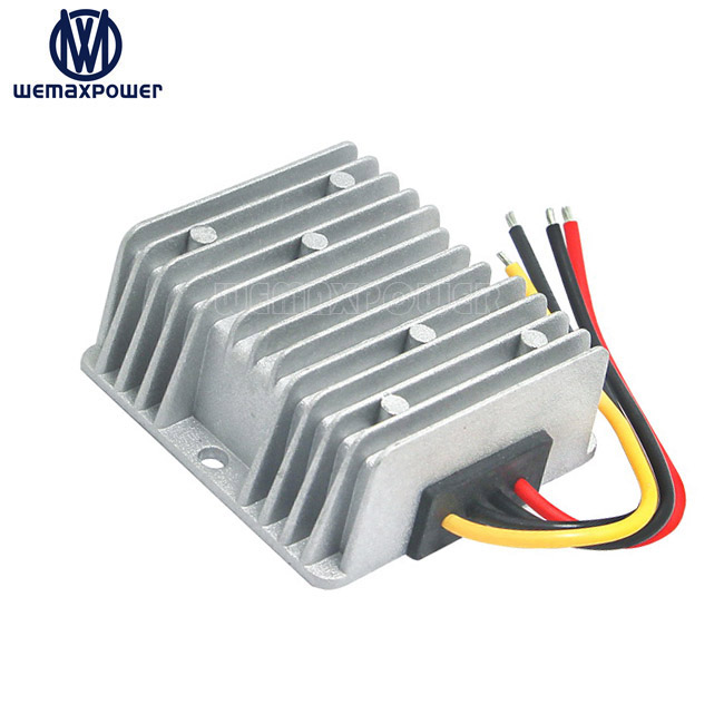 Waterproof IP67 Car Truck Bus Golf Cart Voltage Dc Step Down Buck Module 5a Dc 48v to 36v Dc Converter