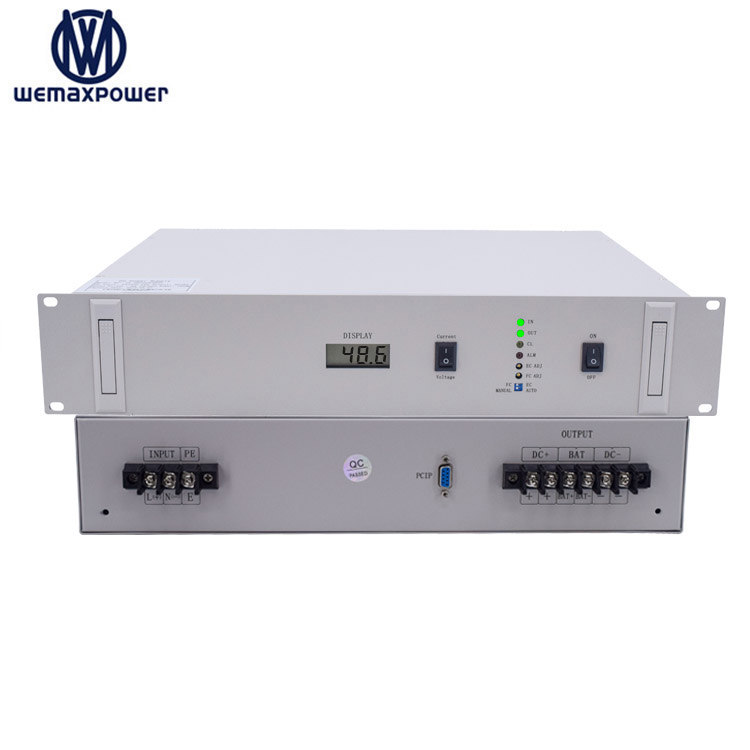 WEMAXPOWER Telecom Power Solutions Switching Mode Isolated Single Phase Single Output 19inch 220VDC to 48VDC 40A DC/DC Converter
