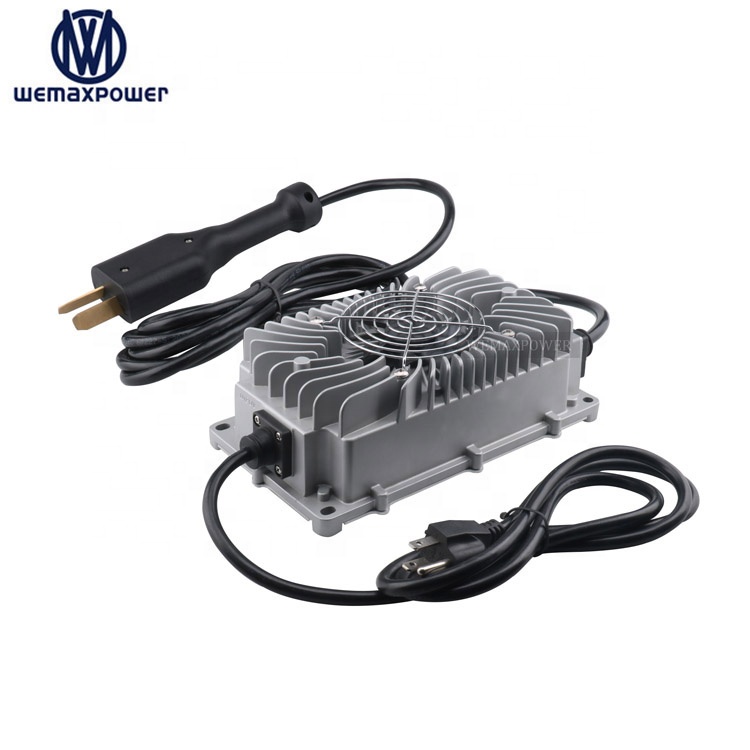 Waterproof E Bike Golf Cart Chargers 36vdc 12amp 42v 43.8v 44.1v Lead Acid LifePO4 Lithium Ion 36v 12a Battery Charger