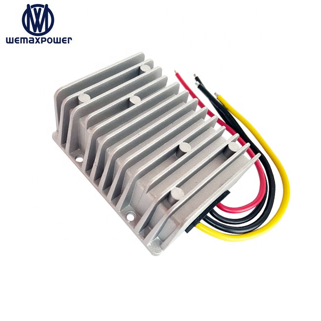 Waterproof 15a 24vdc 12vdc Step Up-down 12v Dc Voltage Regulator 12/24v to Dc12v Buck boost 15amp Converter