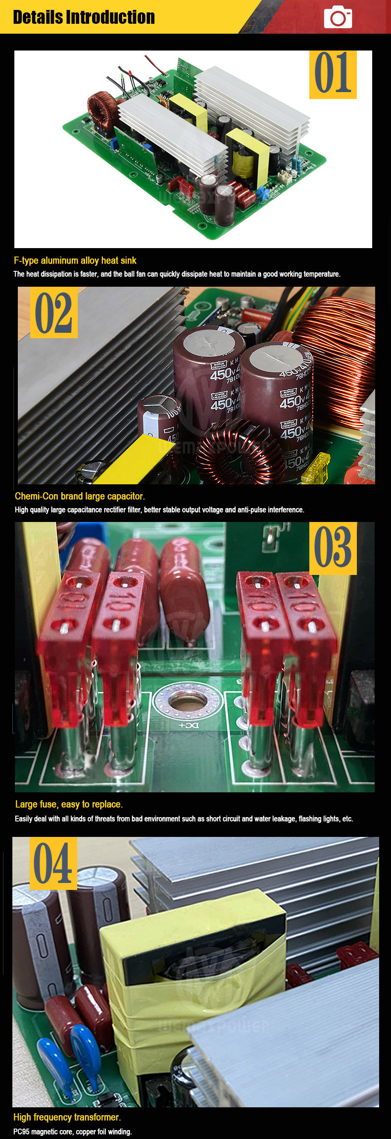 Pure Sine Wave Inverter Detail 7