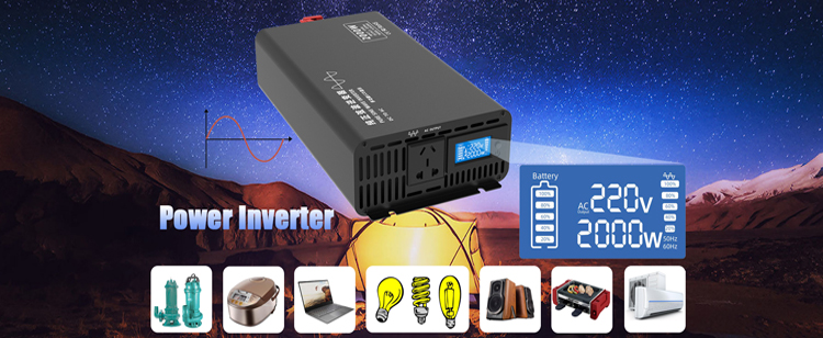 DC to AC 12V 24V 48V to 220V 230V 240V 600W 1000W 1500W 2000W 3000W 4000W 5000W Pure Sine Wave Power Inverter