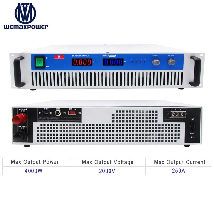 Variable Ac-dc 50vdc 50amp Regulated Switching Mode 2500W 380vac 220vac 110vac to 0-50v 50A Adjustable Dc Power Supply