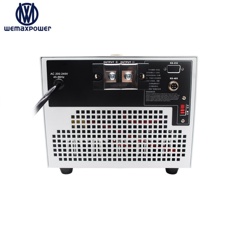 4KW Adjustable 20V-125V 200A-32A 0-5Vdc Remote Control Switching Power Supply for Industry Use 87% Efficiency 1 Year Warranty