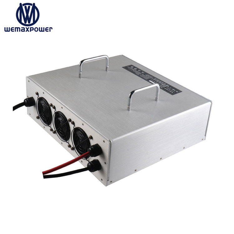 Electric Scooter/Golf Cart/Rickshaw/Bike Battery Charger 48V 60A Lithium-Compatible 58.4V/58.8V Options EU/US/UK Compatible