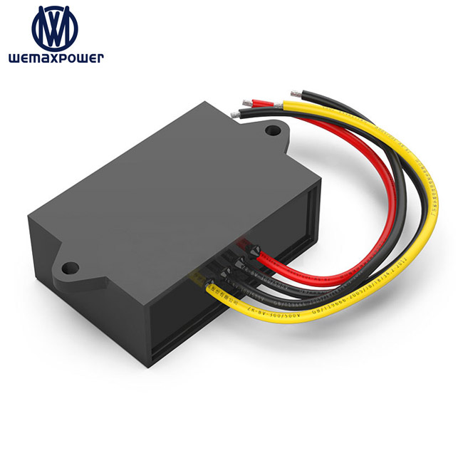 WEMAXPOWER Waterproof IP67 12vdc to 24vdc 1A Car boost Voltage Regulator Step up Module Dc Dc Converter 12v 24v