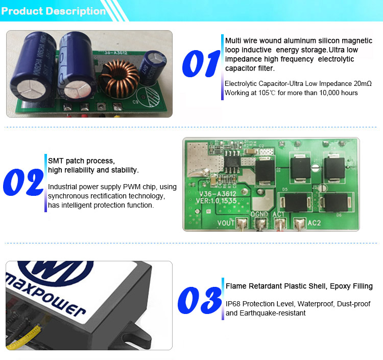 48V to 24V Step Down Converter Detail 2