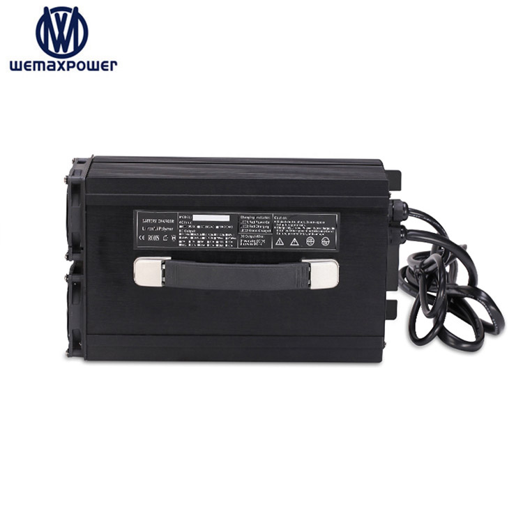 WEMAXPOWER Lead Acid LifePO4 Lithium Electric Sightseeing Patrol Floor Scrubber 12v 100a Battery Charger