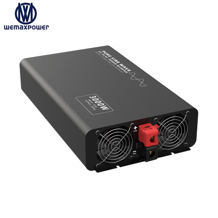 High Quality 60hz 50hz 24vdc to 220vac 230vac 240vac 3kw Pure Sine Wave Power Inverter 3000w