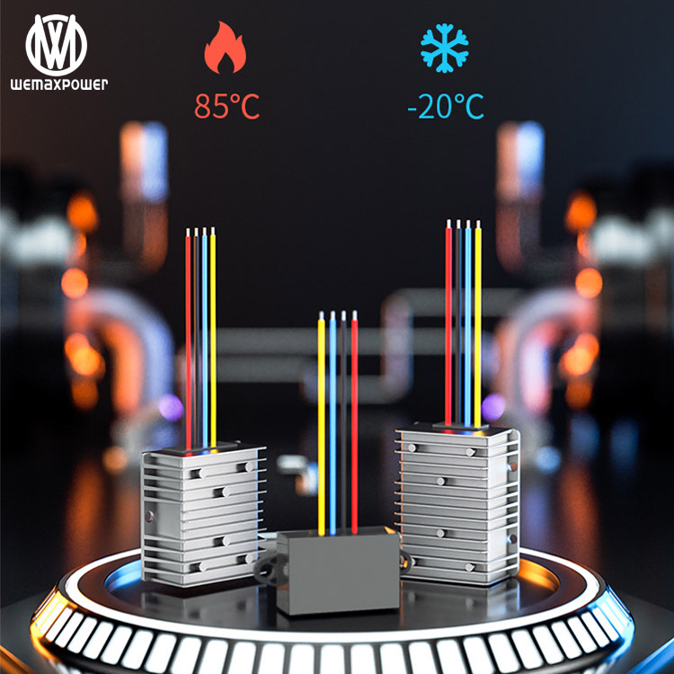 Waterproof 36vdc 48vdc Buck 5vdc 24amp Isolation Module Step Down Dc Voltage Regulator 36v 48v to 5v 25a Dc Isolated Converter