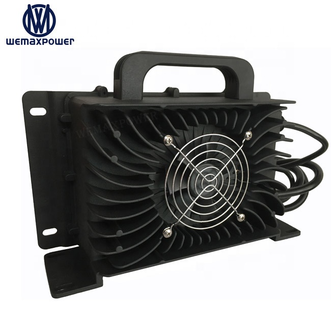 Waterproof 36V 20A CE Certified WEMAXPOWER WMX-BC3620W Portable Battery Charger for Ebike Forklift Golf Cart 42V-44.1V Outputs