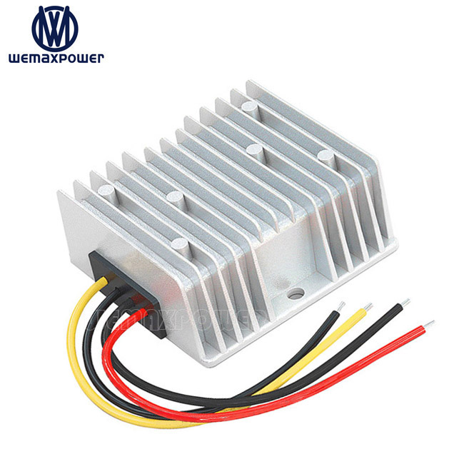 Car DC/DC Voltage Regulator Step Down Module 48Vdc to 19Vdc Laptop Notebook 5A Converter Single Phase IP67 Waterproof