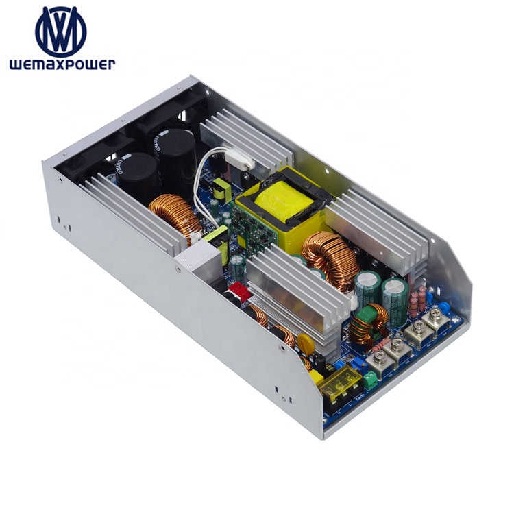 High Efficiency 2000W 24vdc AC to DC Switching Industrial 2KW Active 24v PFC Power Supply