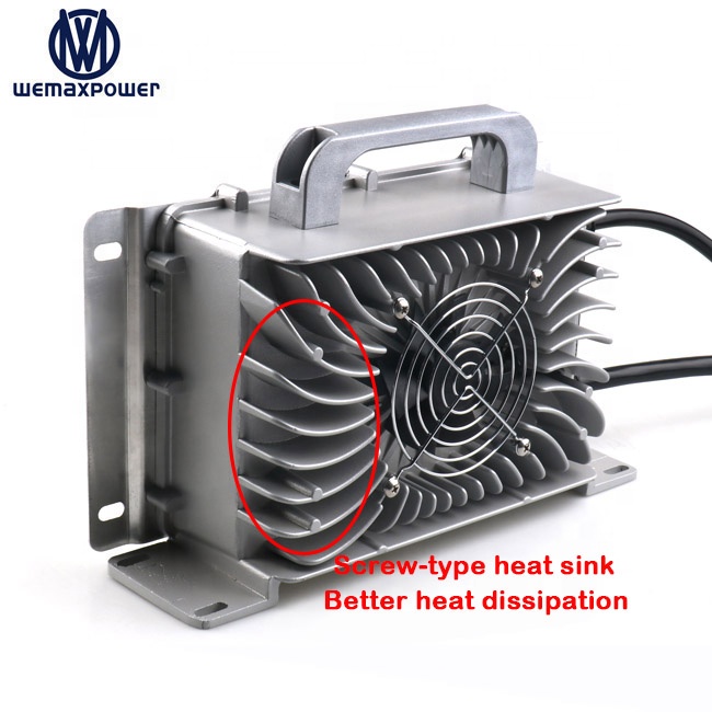 Waterproof Portable Boat Ship Electric Sweeper Electric Bicycle Car Lead Acid LifePO4 Li-ion 48v 20a Battery Charger