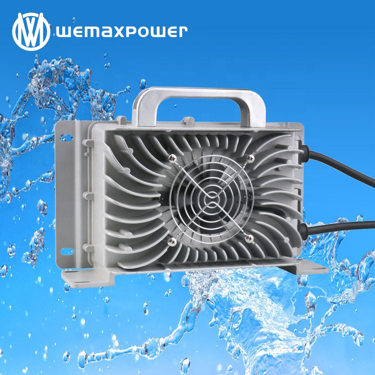 Boat Ship Waterproof Portable WEMAXPOWER WMX-BC2430W 25.2v 29.2v 29.4v 30amp Lead Acid LifePO4 Lithium Ion Battery Charger 24v