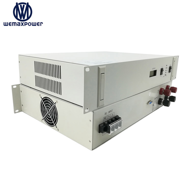 Convert DC Voltage 90V to 130Vdc 110Vdc to 48Vdc 10A 20A 30A 40A 50A 60A 19INCH 2U Rack Mount DC-DC Converter