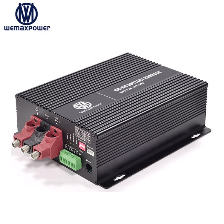 12V 30A Chargers Blue Tooth App Control Lead Acid Lithium Battery Automatic 12vdc to 12.6v 14.6v 14.7v DC to DC Charger