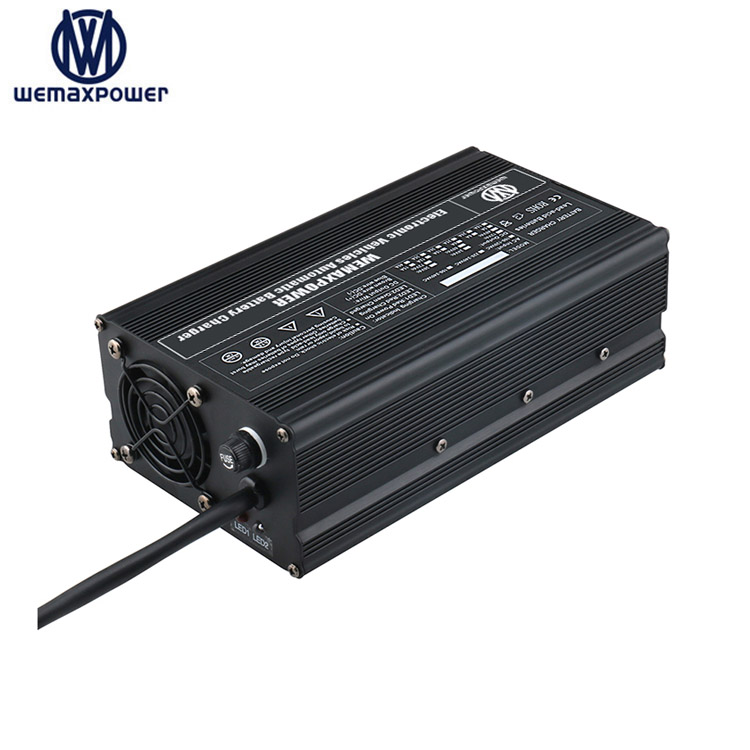 WEMAXPOWER E Rickshaw Electric Vehicle Scooter Wheelchair Lead Acid Lithium Ion LifePO4 25a 12v Battery Charger