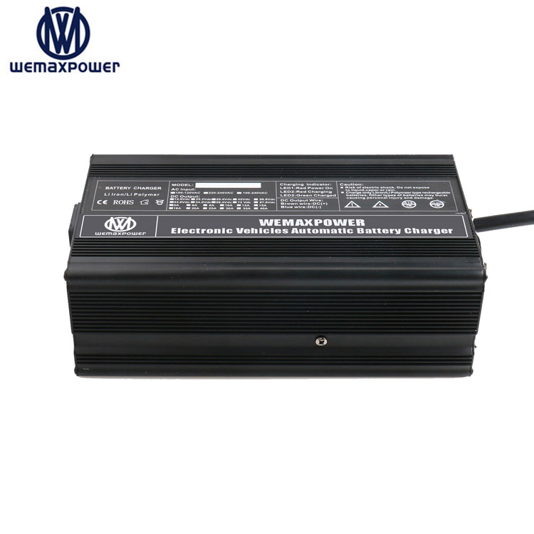 Hot Selling Lithium Lifepo4 12V 30A Automatic Electric Vehicles Car Battery Charger for Forklift/Scooter /E Bike