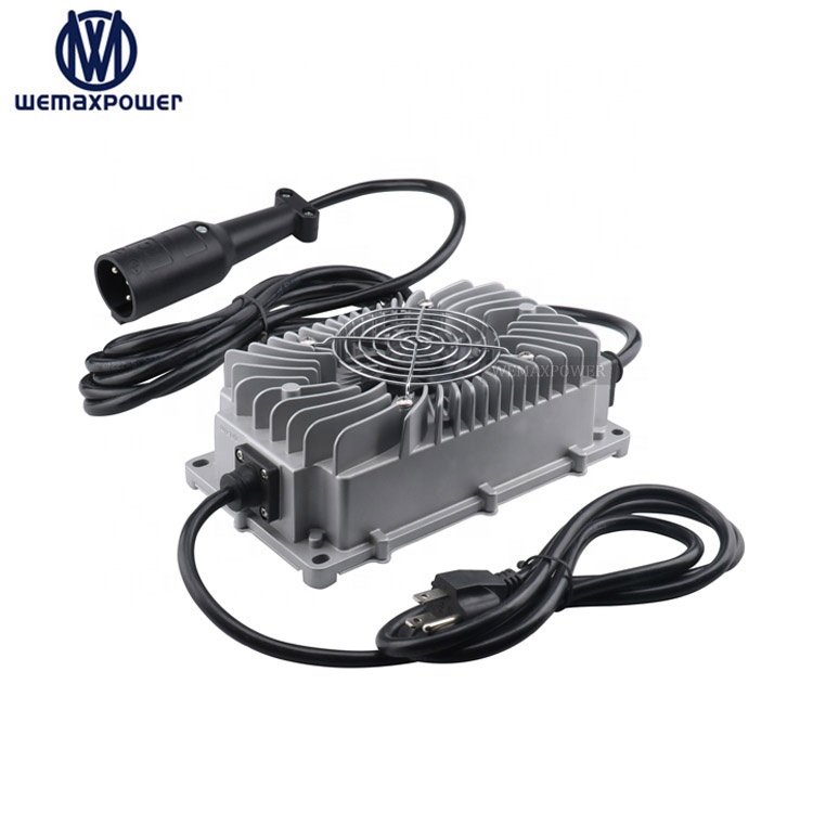 Waterproof E Bike Golf Cart Chargers 36vdc 12amp 42v 43.8v 44.1v Lead Acid LifePO4 Lithium Ion 36v 12a Battery Charger