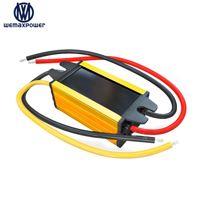 Waterproof IP67 36V 48V Step-Down 24V 2A DC Regulator Buck Module 36Vdc 48Vdc 24Vdc Converter Single Phase Automotive Home Use