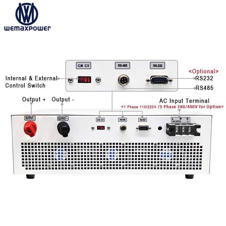 6000W Electronic Variable Power Supply 160V37.5A 200V30A 240V25A 250V24A 300V20A 400V15A 500V12A Switching Capacitors Resistors