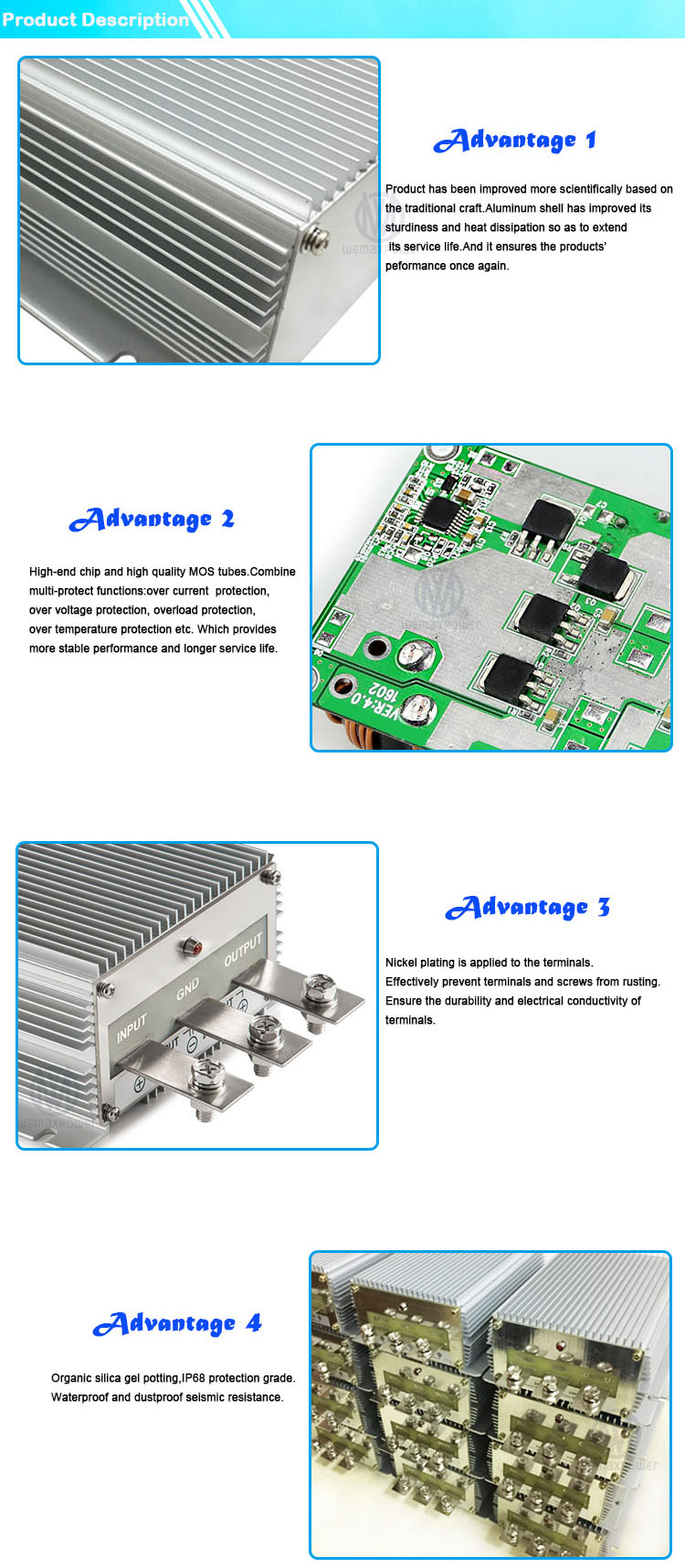 Comprehensive product specifications details