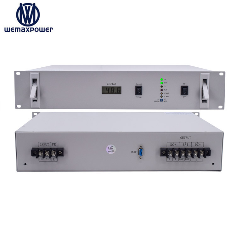 WEMAXPOWER Telecom Power Solutions Switching Mode Isolated Single Phase Single Output 19inch 220VDC to 48VDC 40A DC/DC Converter