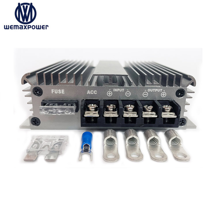 12Vdc/24Vdc/36Vdc/48Vdc to 48Vdc 10A DC/DC Converter with Fuse Single Phase Home & Motor Use
