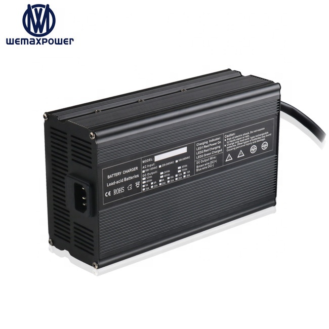 Electric Wheelchair Sightseeing Patrol Car Lawn Mower Floor Scrubber Smart 36v 12a Electric Bike Battery Charger