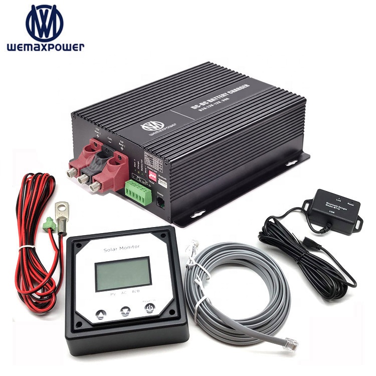12V to 12V 12.6V 14.6V 14.2V 60A DC to DC Charger RVs Campers Boat Smart LiFePO4 Lithium Ion Lead Acid Battery Chargers