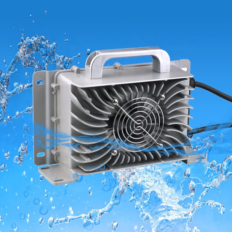 Waterproof 12v 40a 24v 30a 36v 25a  48v 20a 60v 16a 72v 14a Lead Acid Lithium Ion LiFe-PO4 Intelligent Smart Battery Charger