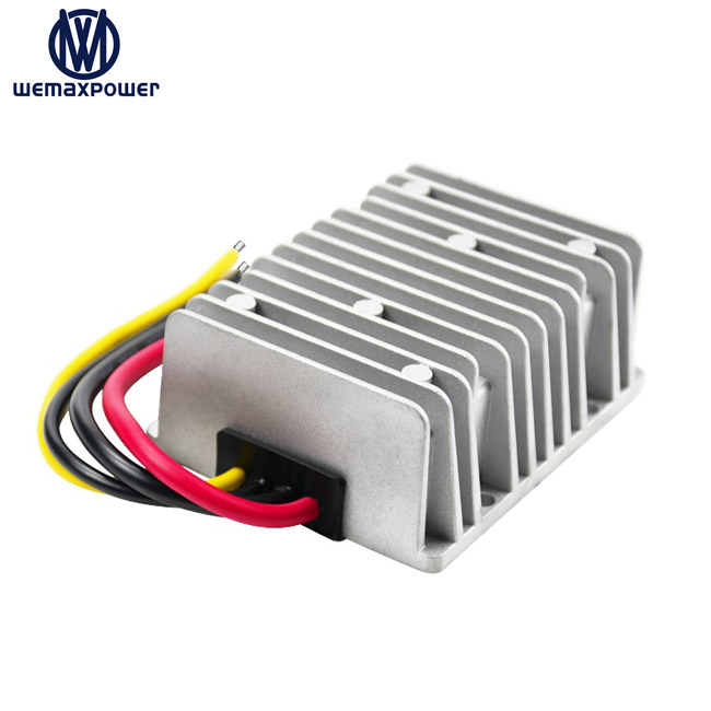 Car 48Vdc to 24Vdc Step Down DC Regulator Buck Module 15A Converter Single Phase IP67 Waterproof for Automotive & Motor Use