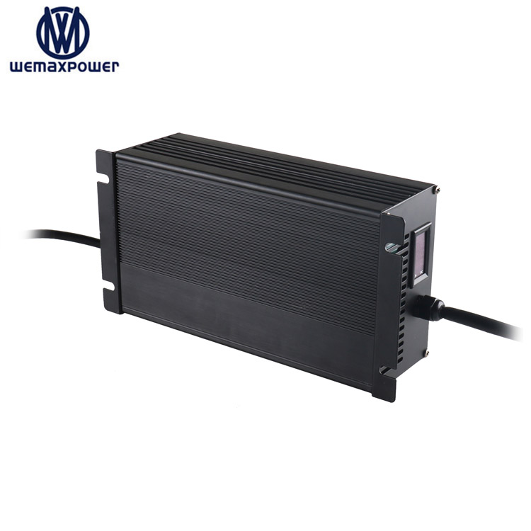 WEMAXPOWER 12v 60a Lithium Battery Charger 300AH 500AH Lead Acid Lithium Ion Car Motorcycle Scooter Smart 14.6v 14.7v Chargers