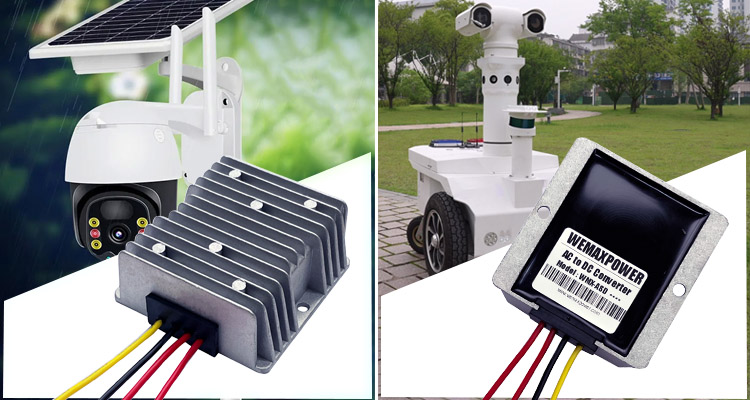 Dimensions and wiring diagram